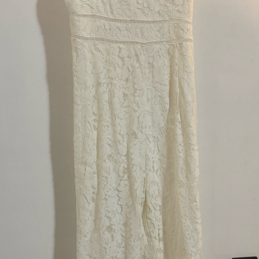 White lace Jumpsuit
